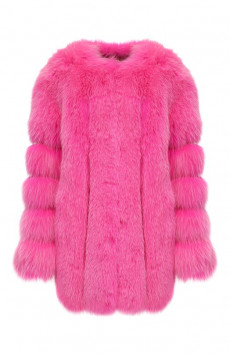 Шуба из лисы Philipp Plein
