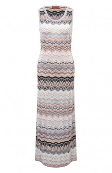 Платье из вискозы и хлопка Missoni