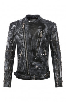 Кожаная куртка Philipp Plein
