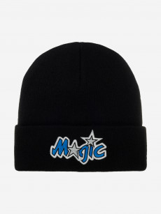 Шапка с отворотом MITCHELL NESS MN-NBA-EU175-ORLMAG-BLK Orlando Magic NBA (черный), Черный