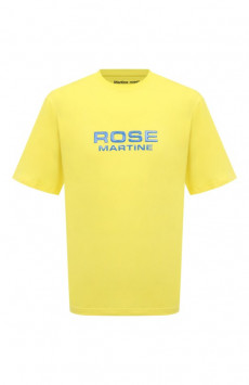 Хлопковая футболка Martine Rose