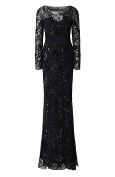 Платье с отделкой пайетками Jenny Packham