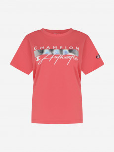 Футболка женская Champion Glossy, Розовый