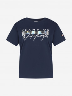Футболка женская Champion Glossy, Синий