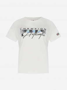 Футболка женская Champion Glossy, Белый