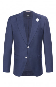 Пиджак из шерсти и вискозы BOSS