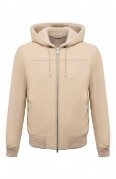 Кожаный бомбер MVST