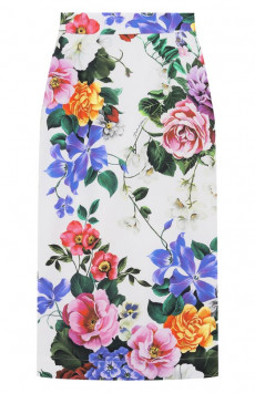 Хлопковая юбка Dolce & Gabbana