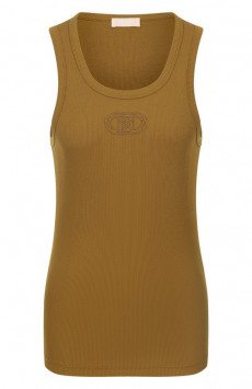 Хлопковая майка Liu Jo