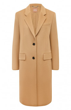 Шерстяное пальто BOSS