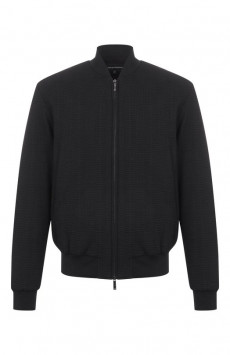 Шерстяной бомбер Emporio Armani