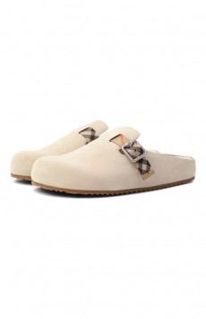 Замшевые сабо Urchin Burberry