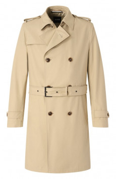 Тренч из лиоцелла и хлопка BOSS