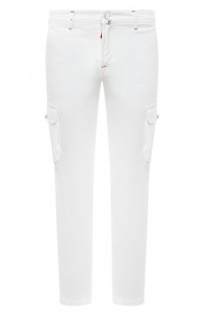 Хлопковые брюки-карго Kiton