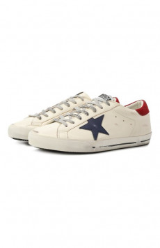 Кожаные кеды Super-Star Golden Goose Deluxe Brand