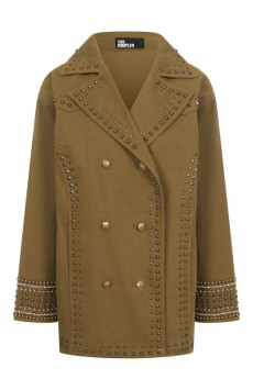 Хлопковое полупальто The Kooples