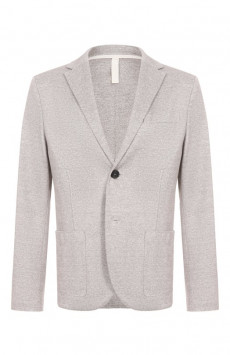 Пиджак из хлопка и льна Harris Wharf London