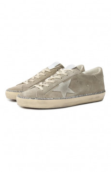 Замшевые кеды Super Star Golden Goose Deluxe Brand
