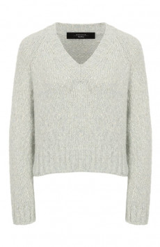 Свитер из хлопка и шерсти Weekend Max Mara