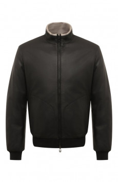 Кожаный бомбер MVST