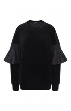 Бархатный свитшот YANINA