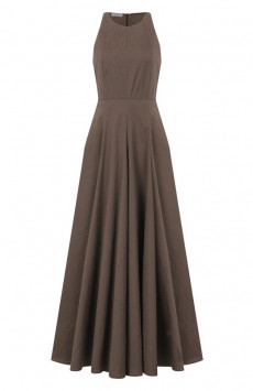 Хлопковое платье Brunello Cucinelli