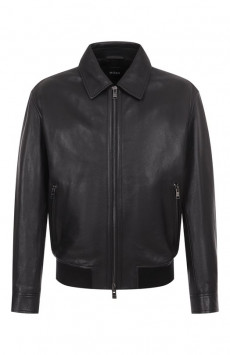 Кожаный бомбер BOSS