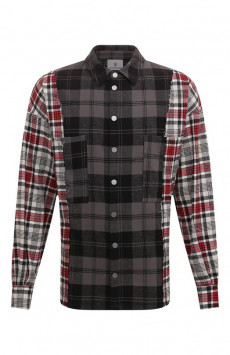 Хлопковая куртка-рубашка Diego Venturino