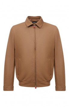 Кожаный бомбер Kiton