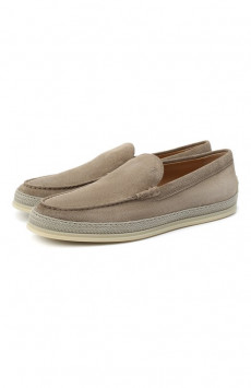 Замшевые лоферы Tod’s
