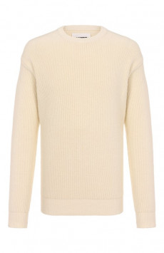 Хлопковый свитер Jil Sander