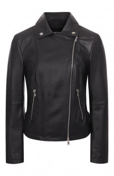 Кожаная куртка Emporio Armani