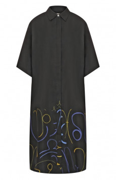 Шелковое платье ASCENO