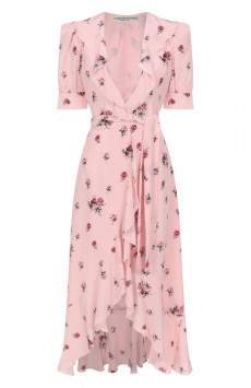 Шелковое платье Alessandra Rich