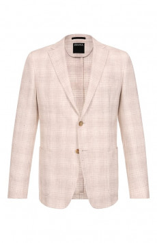 Пиджак изо льна и хлопка Zegna