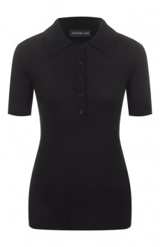 Поло из кашемира и шелка Jacob Lee
