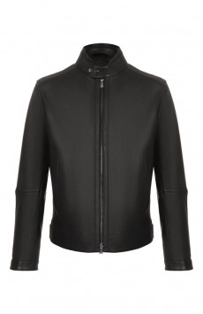 Кожаная куртка BOSS