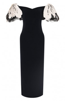 Бархатное платье YANINA