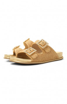 Шлепанцы Poolside из рафии Le Silla