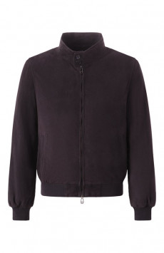 Замшевый бомбер MVST