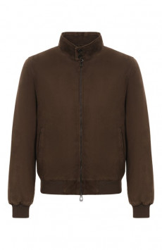 Замшевый бомбер MVST