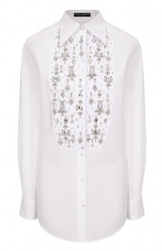 Хлопковая рубашка Dolce & Gabbana