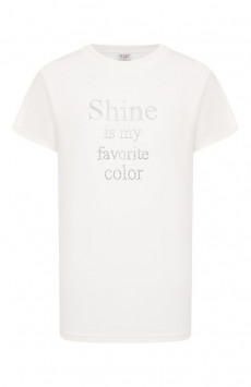 Хлопковая футболка Seven Lab