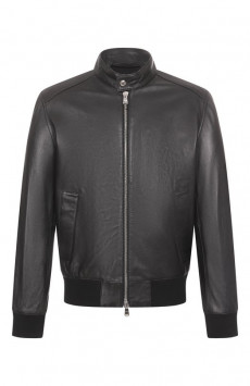 Кожаный бомбер Dondup