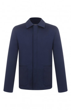 Куртка из хлопка и шелка Corneliani