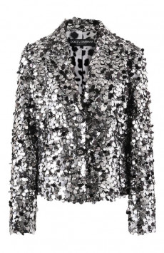 Жакет с отделкой пайетками Dolce & Gabbana