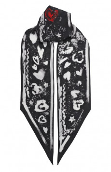 Шелковый шарф Jessie Zadig and Voltaire
