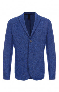 Хлопковый пиджак Harris Wharf London