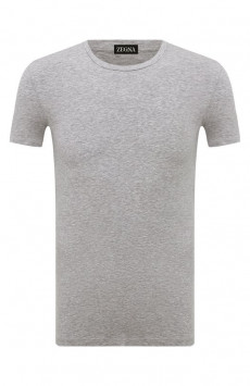Хлопковая футболка Zegna