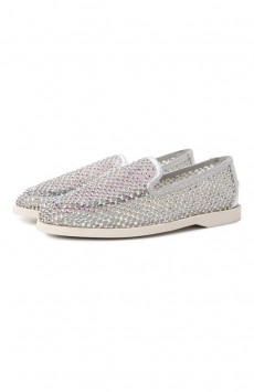 Текстильные лоферы Gilda Le Silla